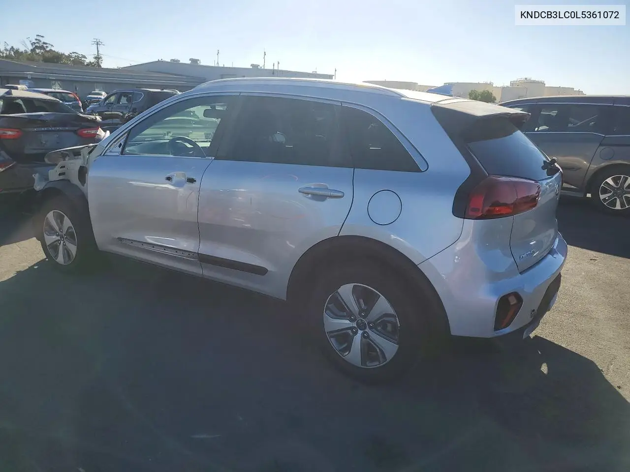 2020 KIA NIRO VIN KNDCB3LC0L5361072 — фото 2