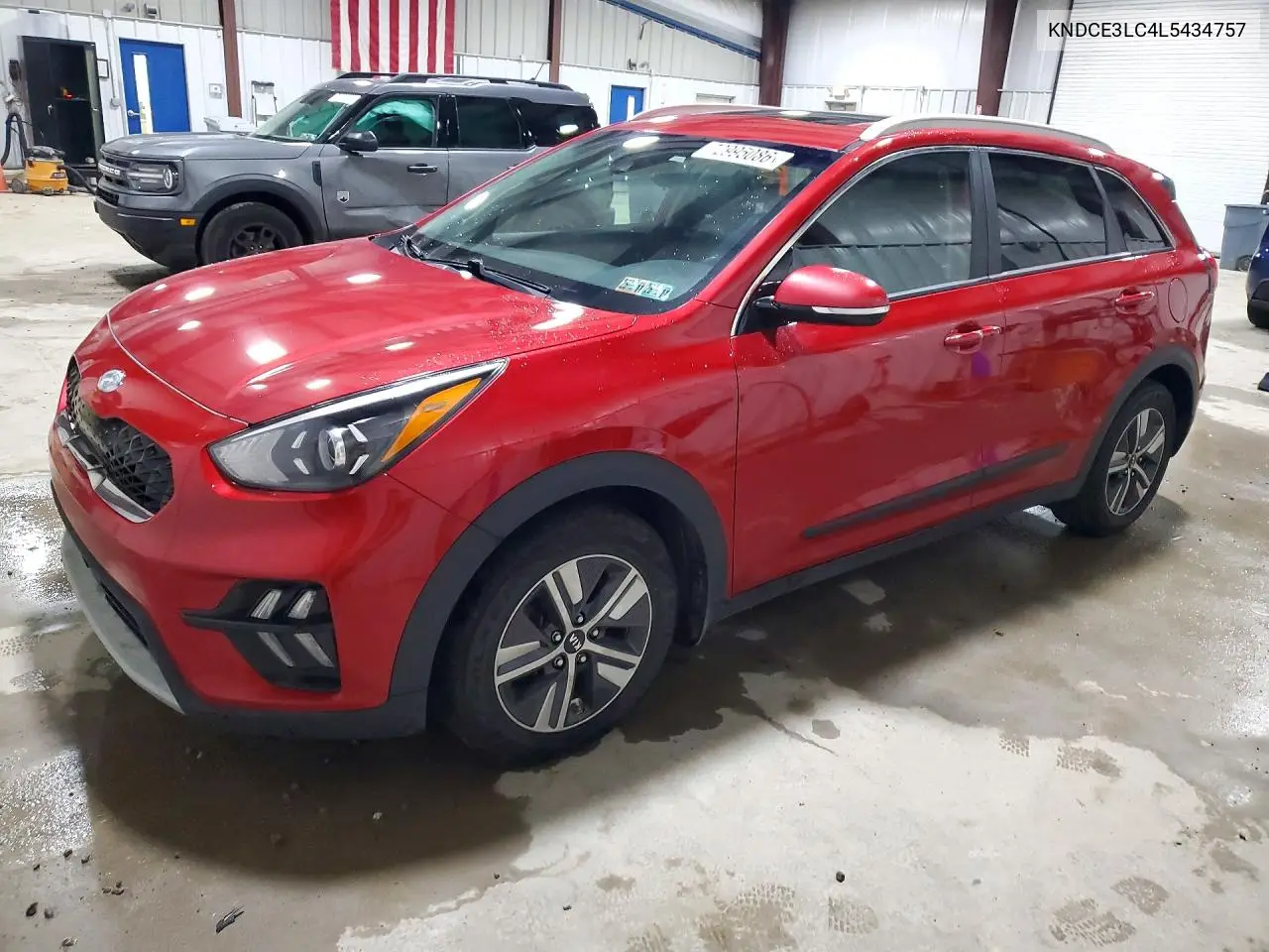 KIA NIRO 2020, VIN KNDCE3LC4L5434757