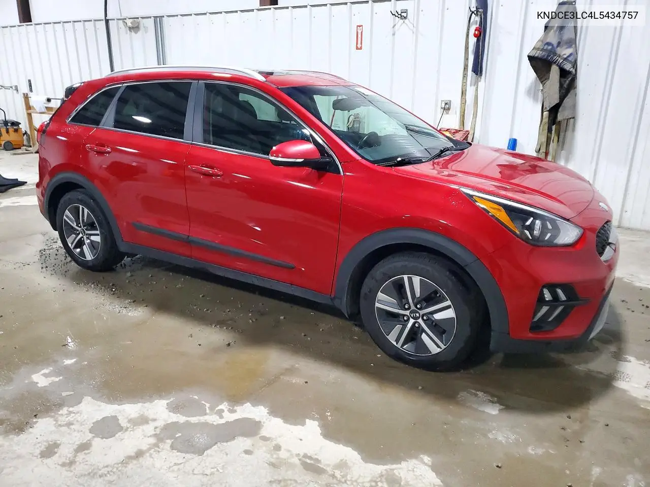 2020 KIA NIRO VIN KNDCE3LC4L5434757 — фото 4