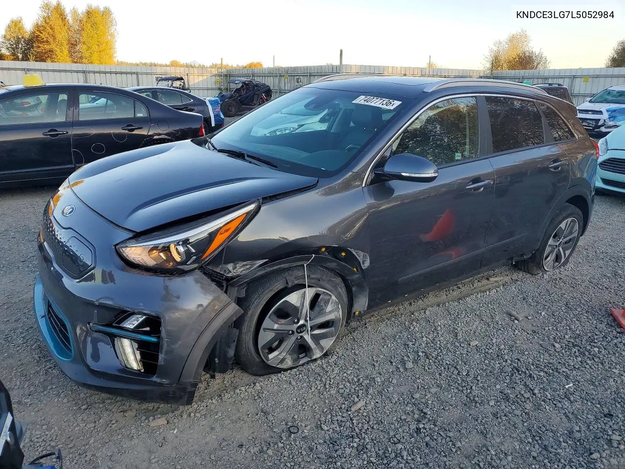 KIA NIRO 2020, VIN KNDCE3LG7L5052984