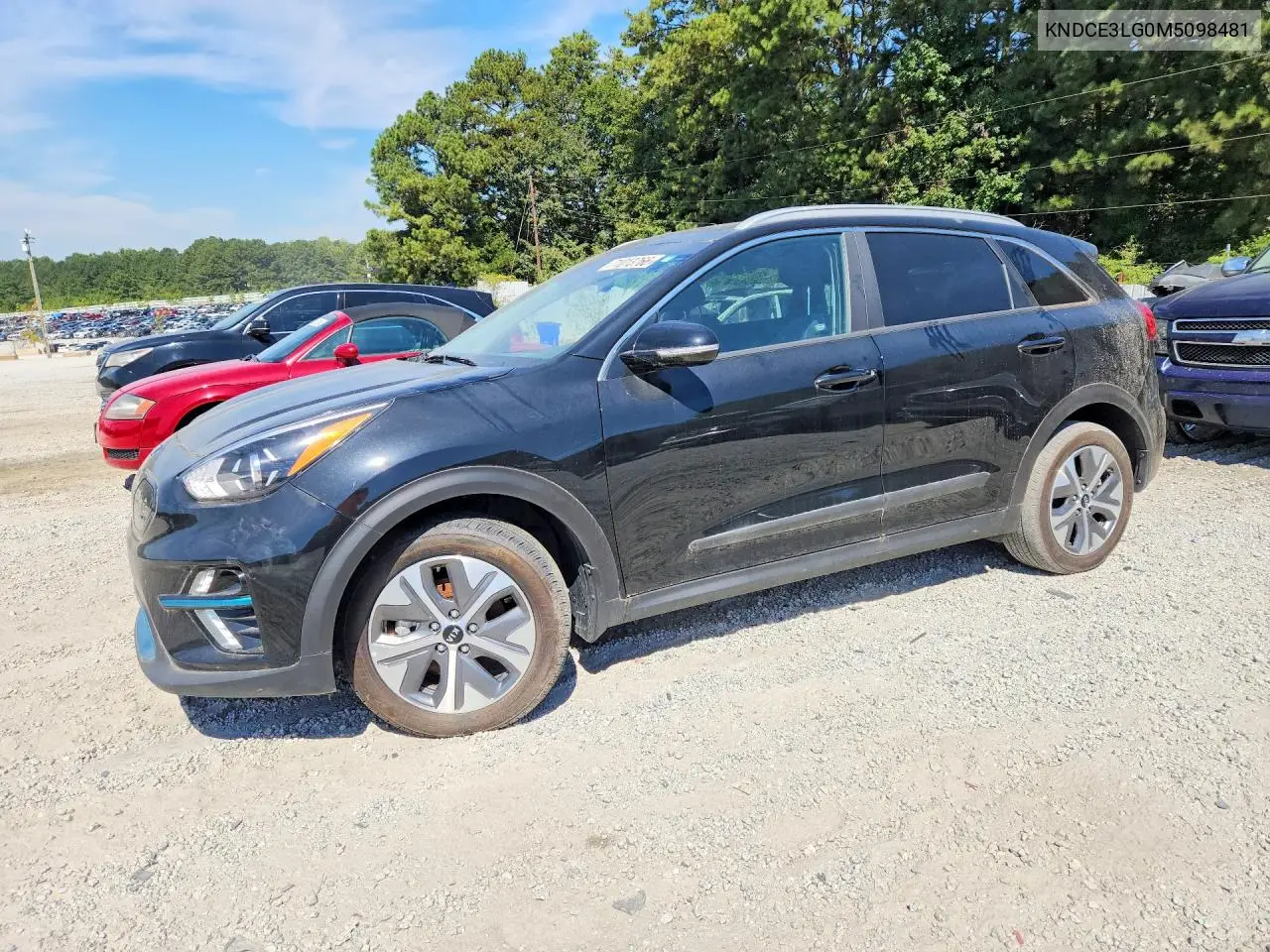 KIA NIRO 2021, VIN KNDCE3LG0M5098481