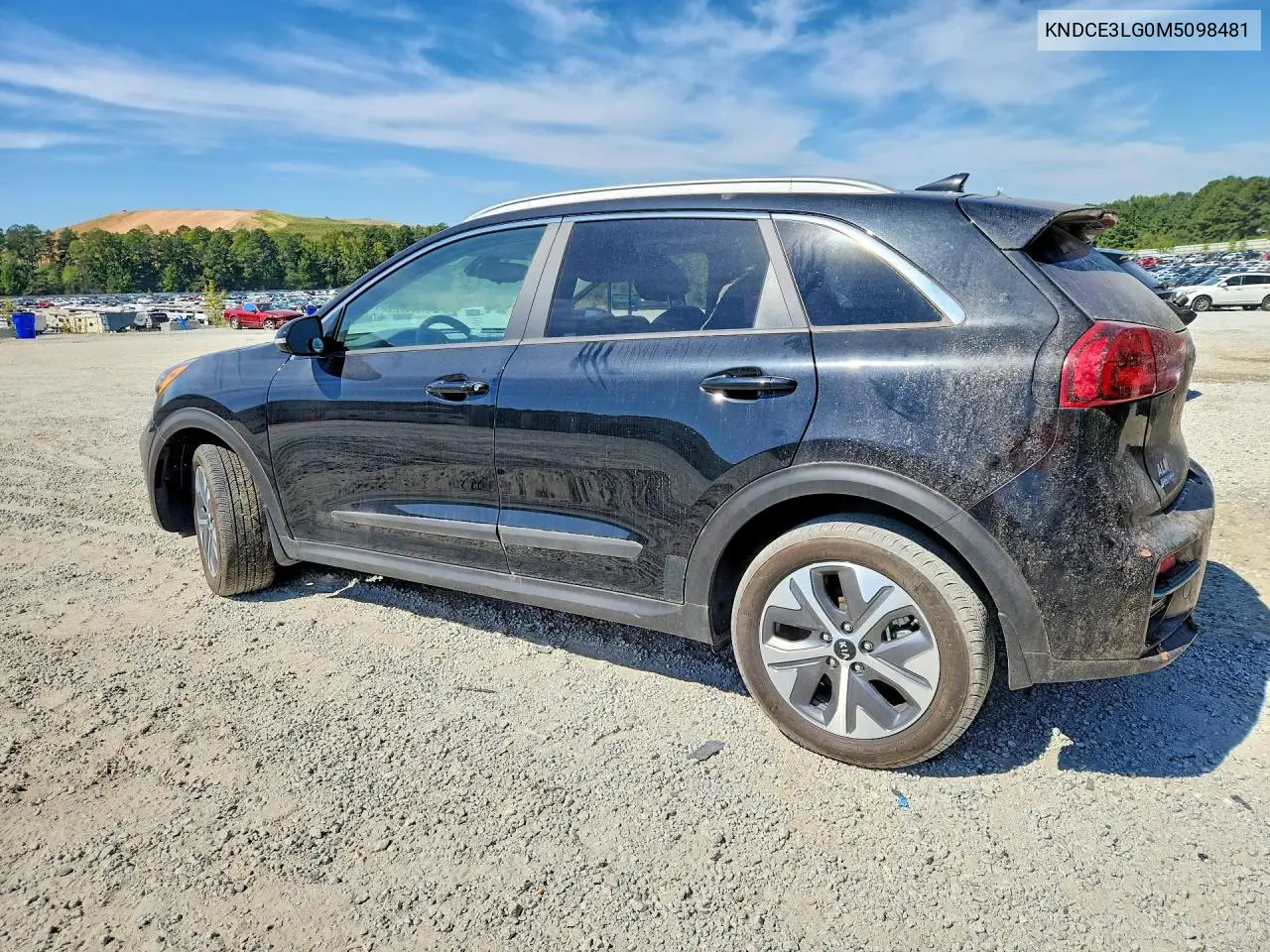 2021 KIA NIRO VIN KNDCE3LG0M5098481 — фото 2