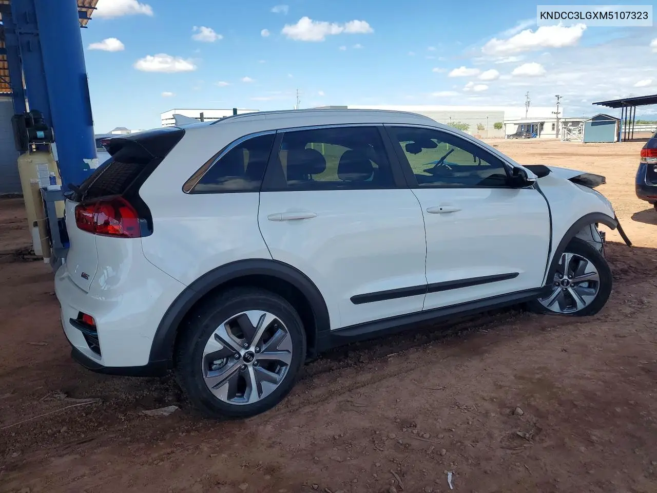 2021 KIA NIRO VIN KNDCC3LGXM5107323 — фото 3