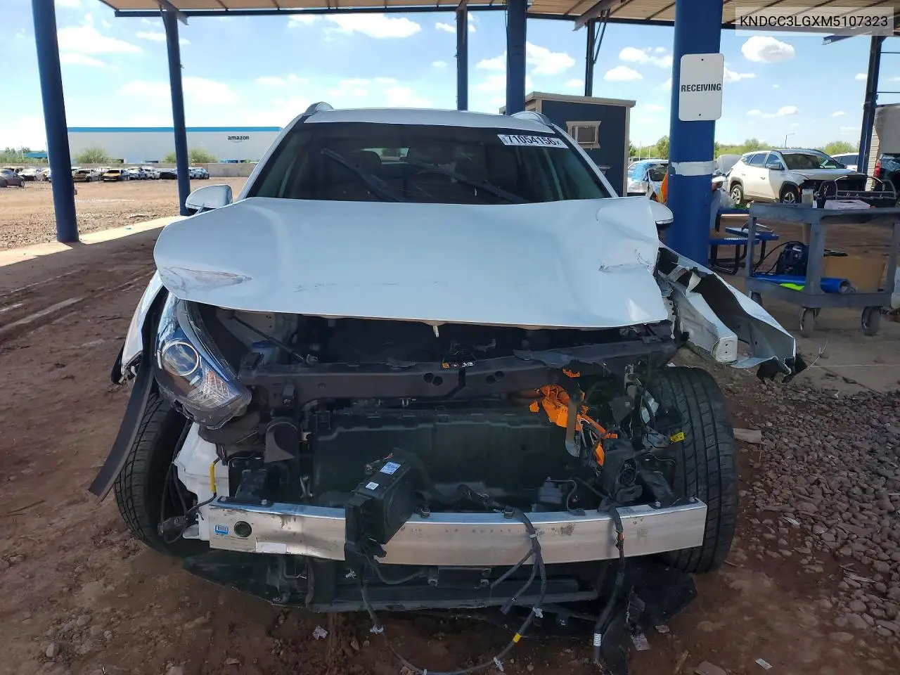 2021 KIA NIRO VIN KNDCC3LGXM5107323 — фото 5
