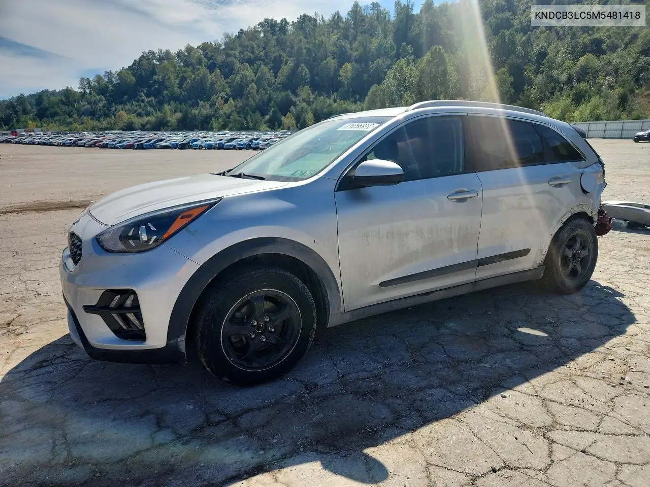 KIA NIRO 2021, VIN KNDCB3LC5M5481418