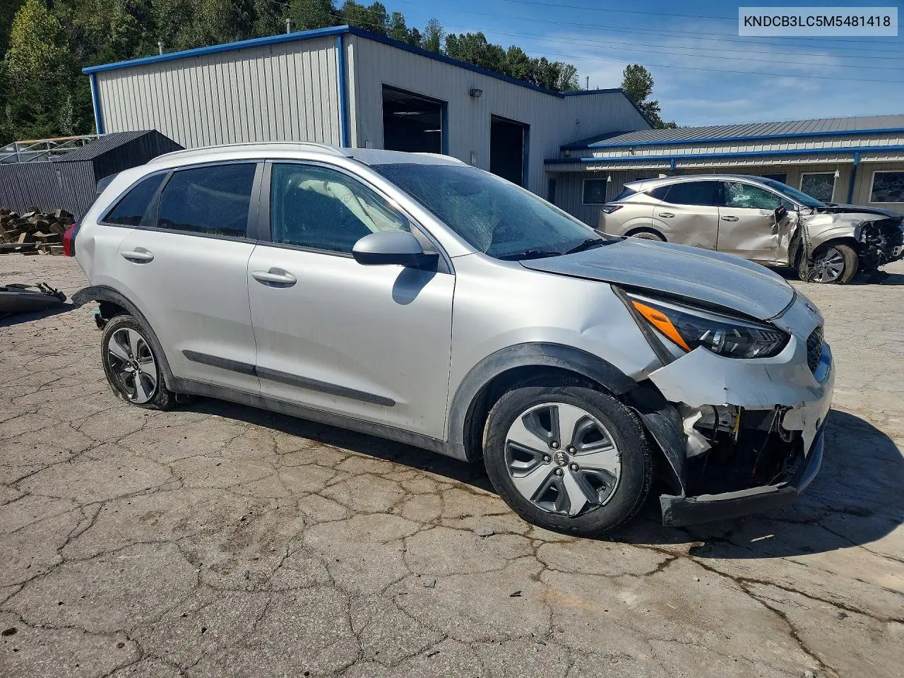 2021 KIA NIRO VIN KNDCB3LC5M5481418 — фото 4