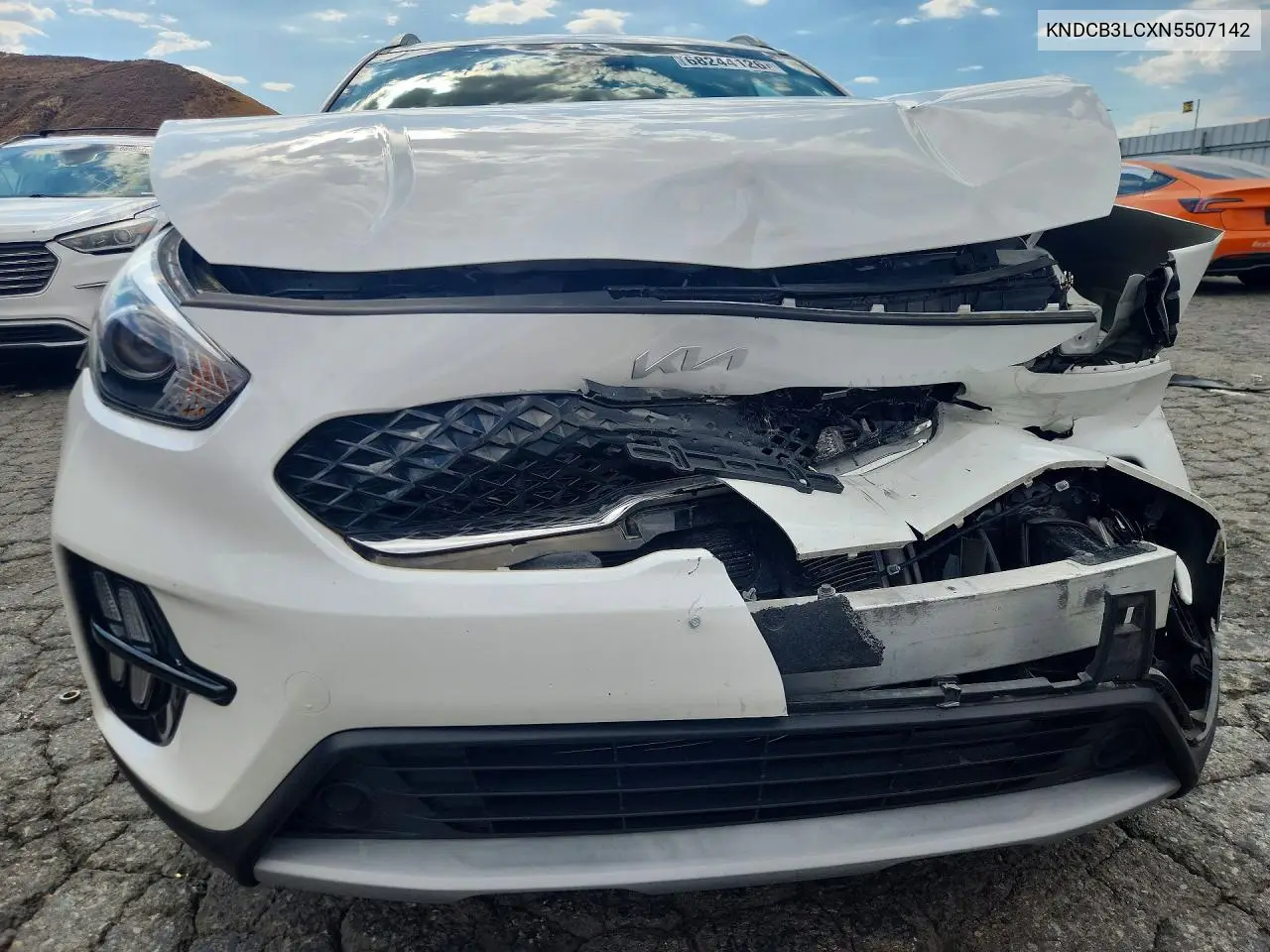 2022 KIA NIRO VIN KNDCB3LCXN5507142 — фото 5