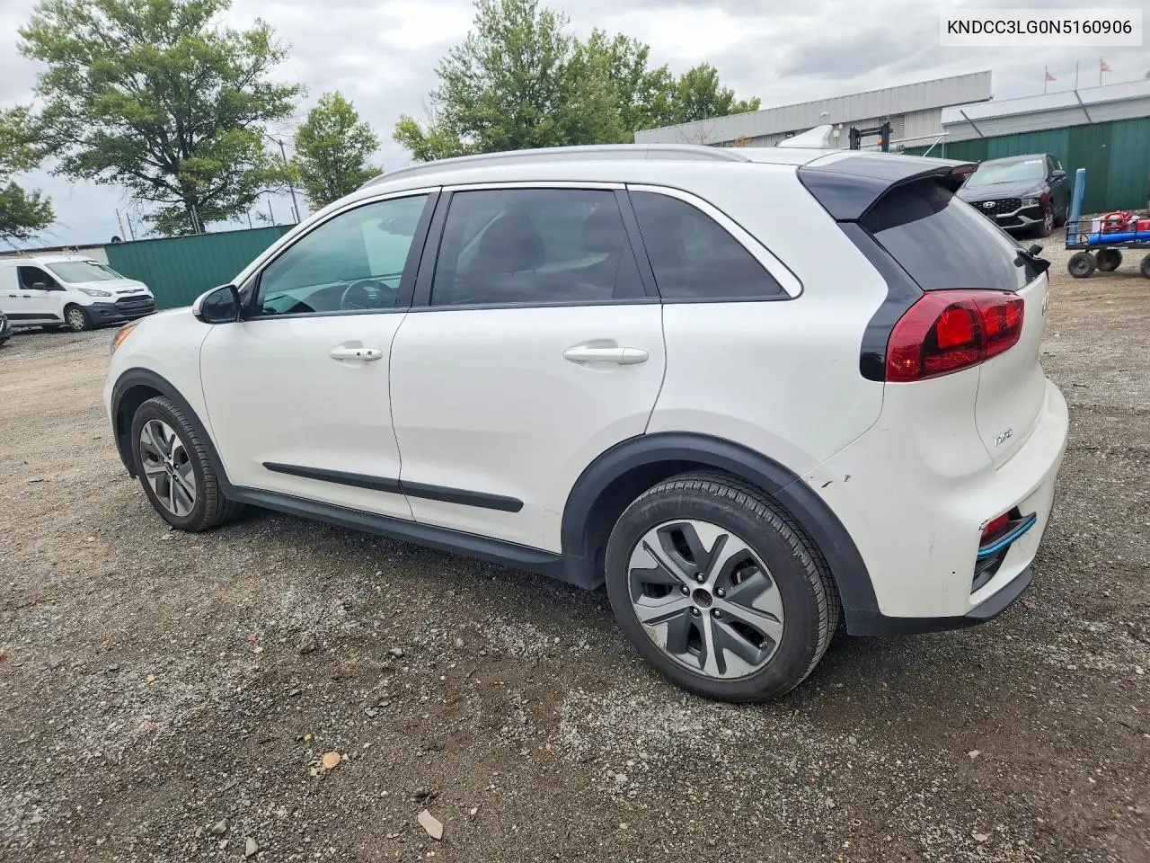 2022 KIA NIRO VIN KNDCC3LG0N5160906 — фото 2