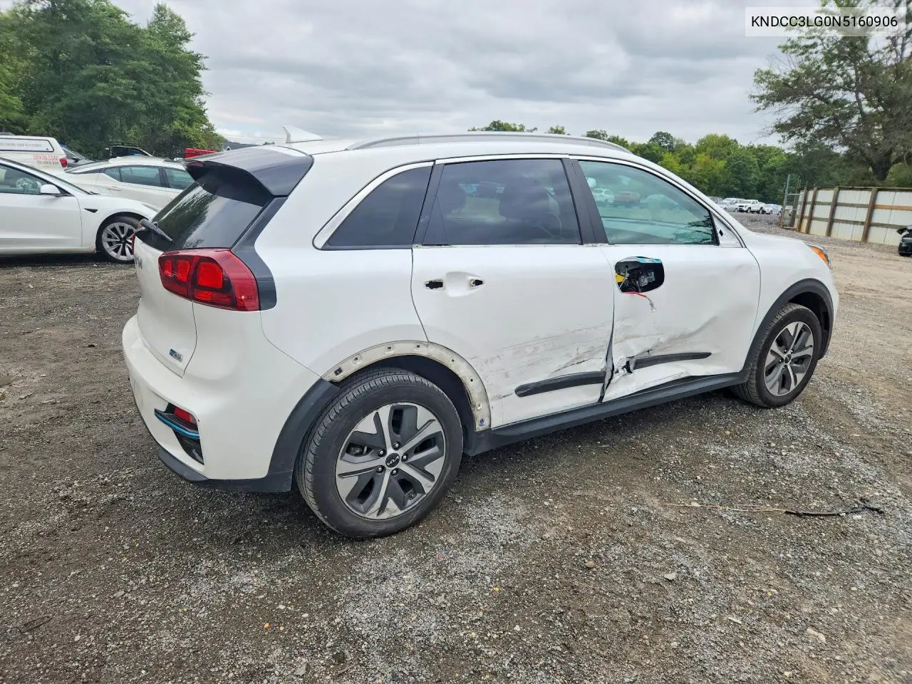 2022 KIA NIRO VIN KNDCC3LG0N5160906 — фото 3
