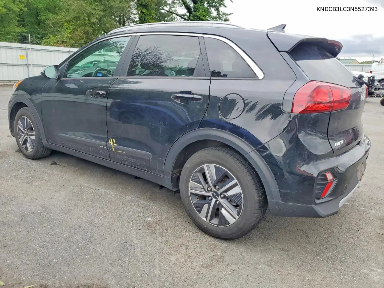2022 KIA NIRO VIN KNDCB3LC3N5527393 — фото 2