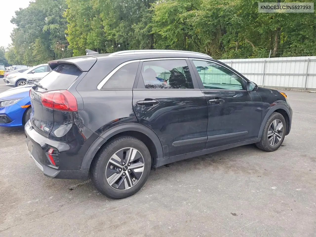 2022 KIA NIRO VIN KNDCB3LC3N5527393 — фото 3