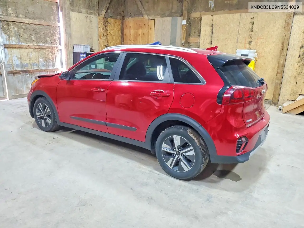 2022 KIA NIRO VIN KNDCB3LC9N5534039 — фото 2