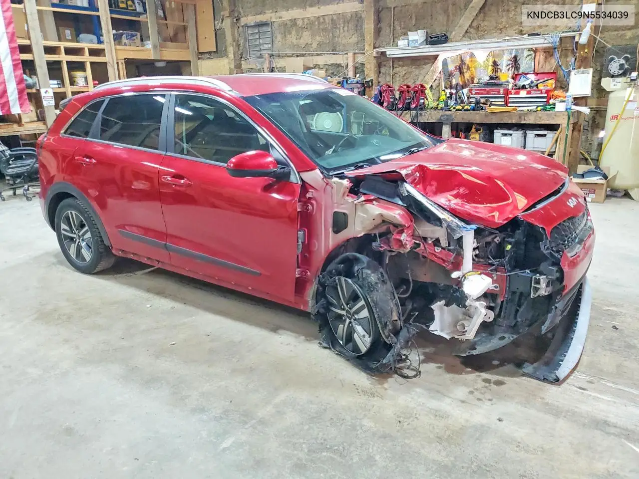 2022 KIA NIRO VIN KNDCB3LC9N5534039 — фото 4