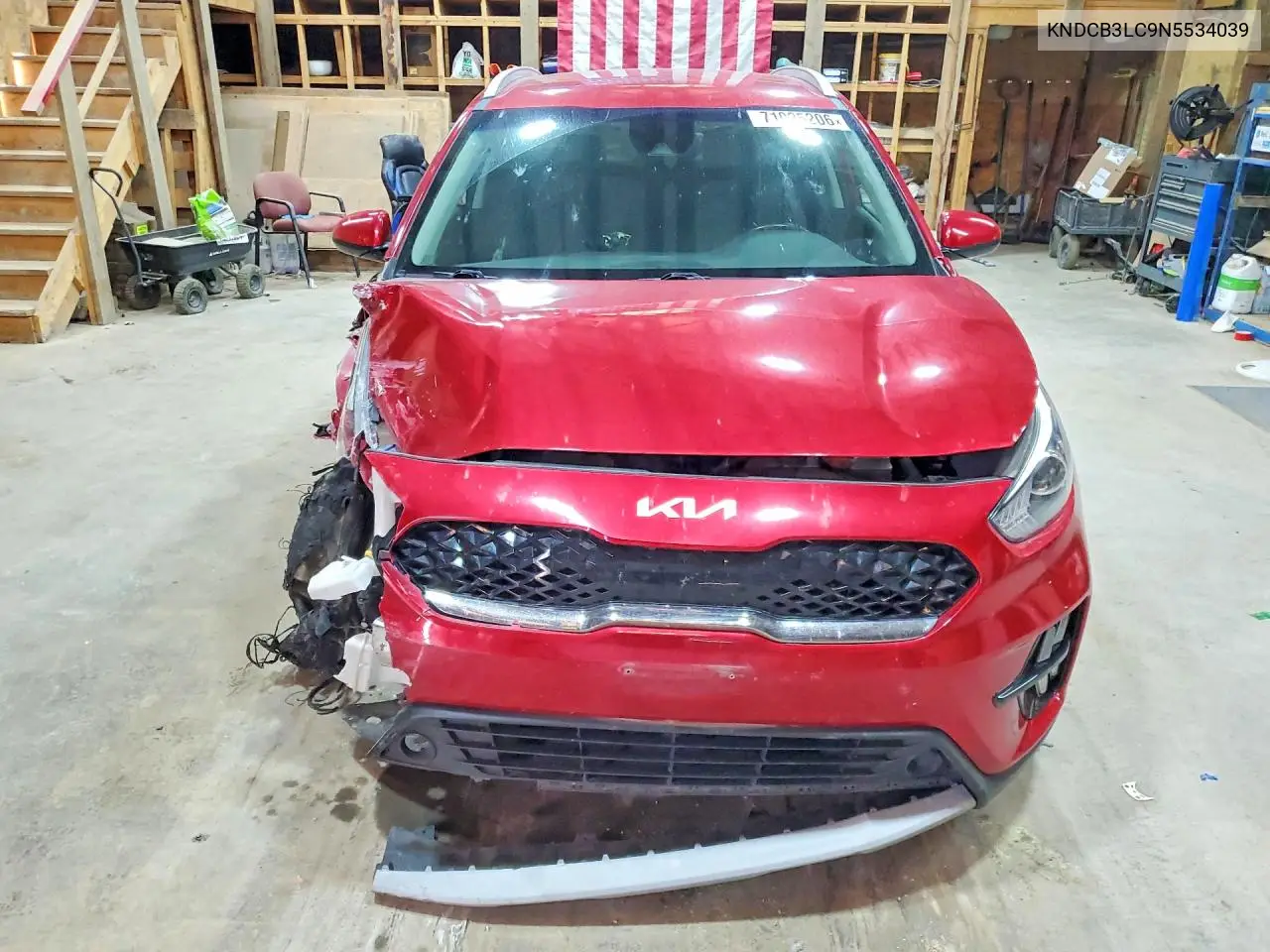 2022 KIA NIRO VIN KNDCB3LC9N5534039 — фото 5
