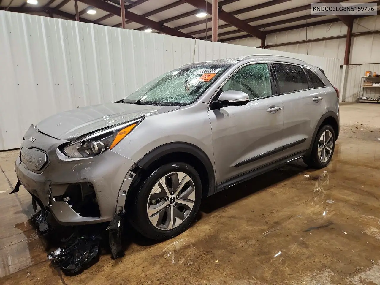 KIA NIRO 2022, VIN KNDCC3LG8N5159776