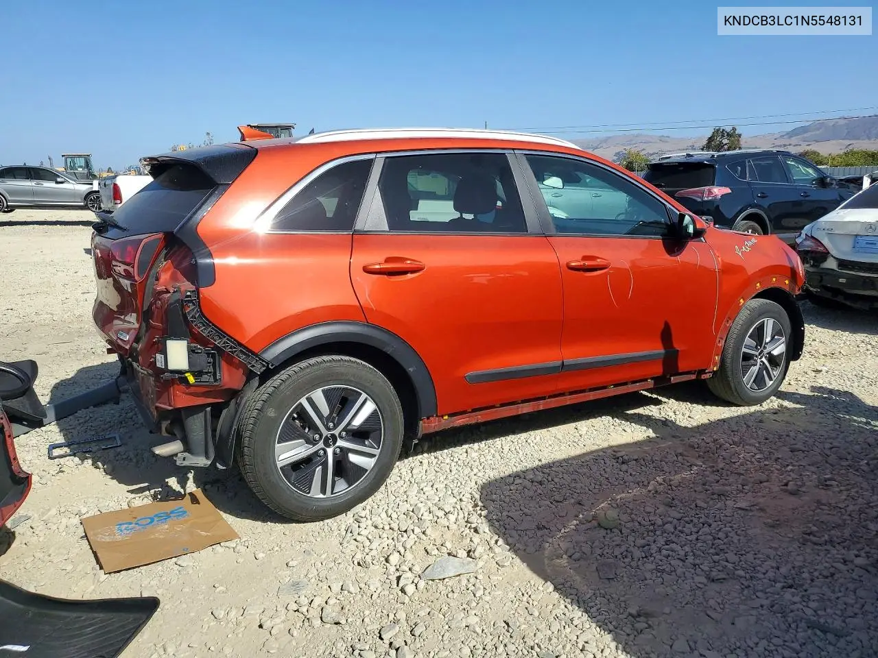 2022 KIA NIRO VIN KNDCB3LC1N5548131 — фото 3