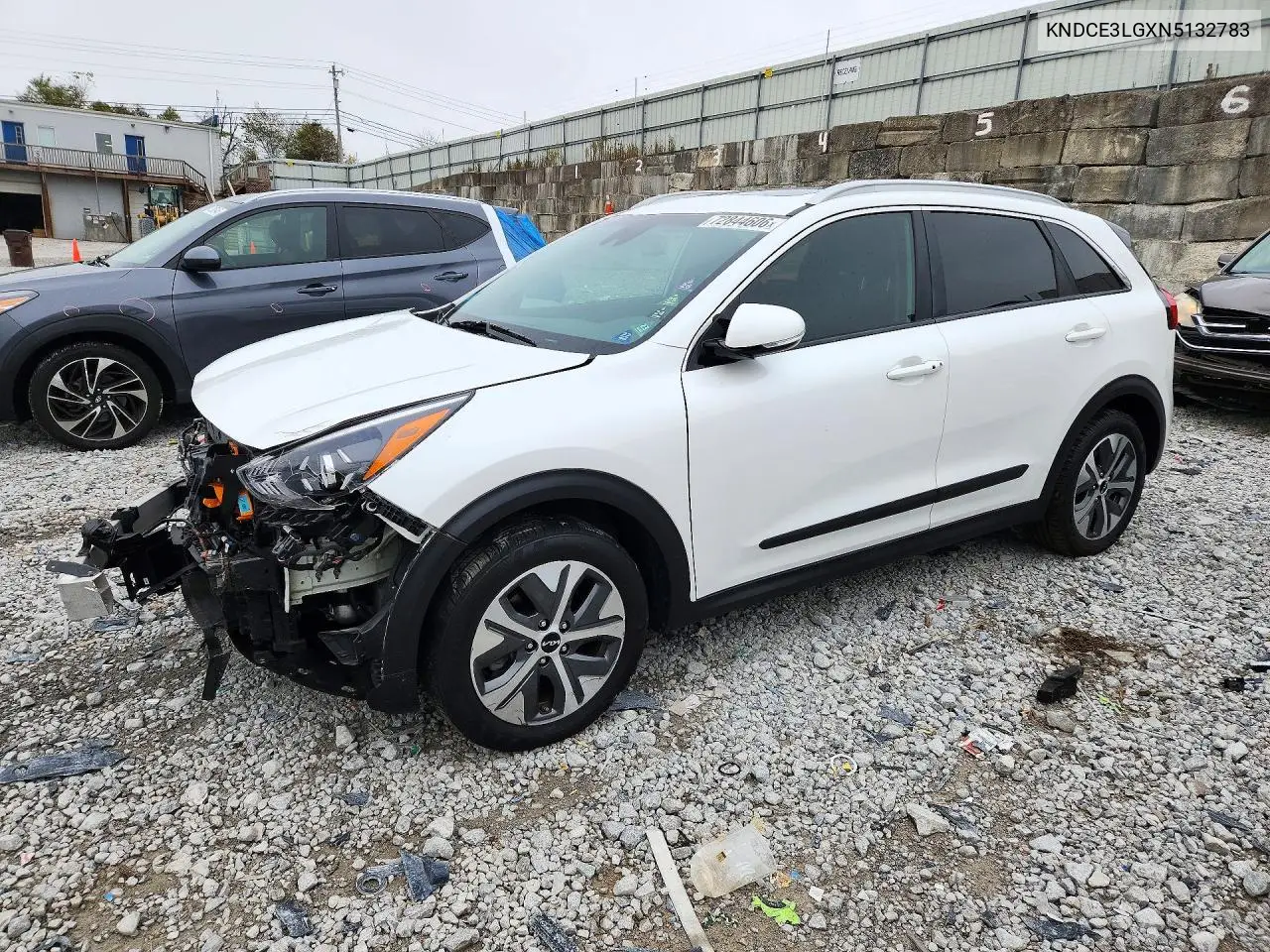 KIA NIRO 2022, VIN KNDCE3LGXN5132783