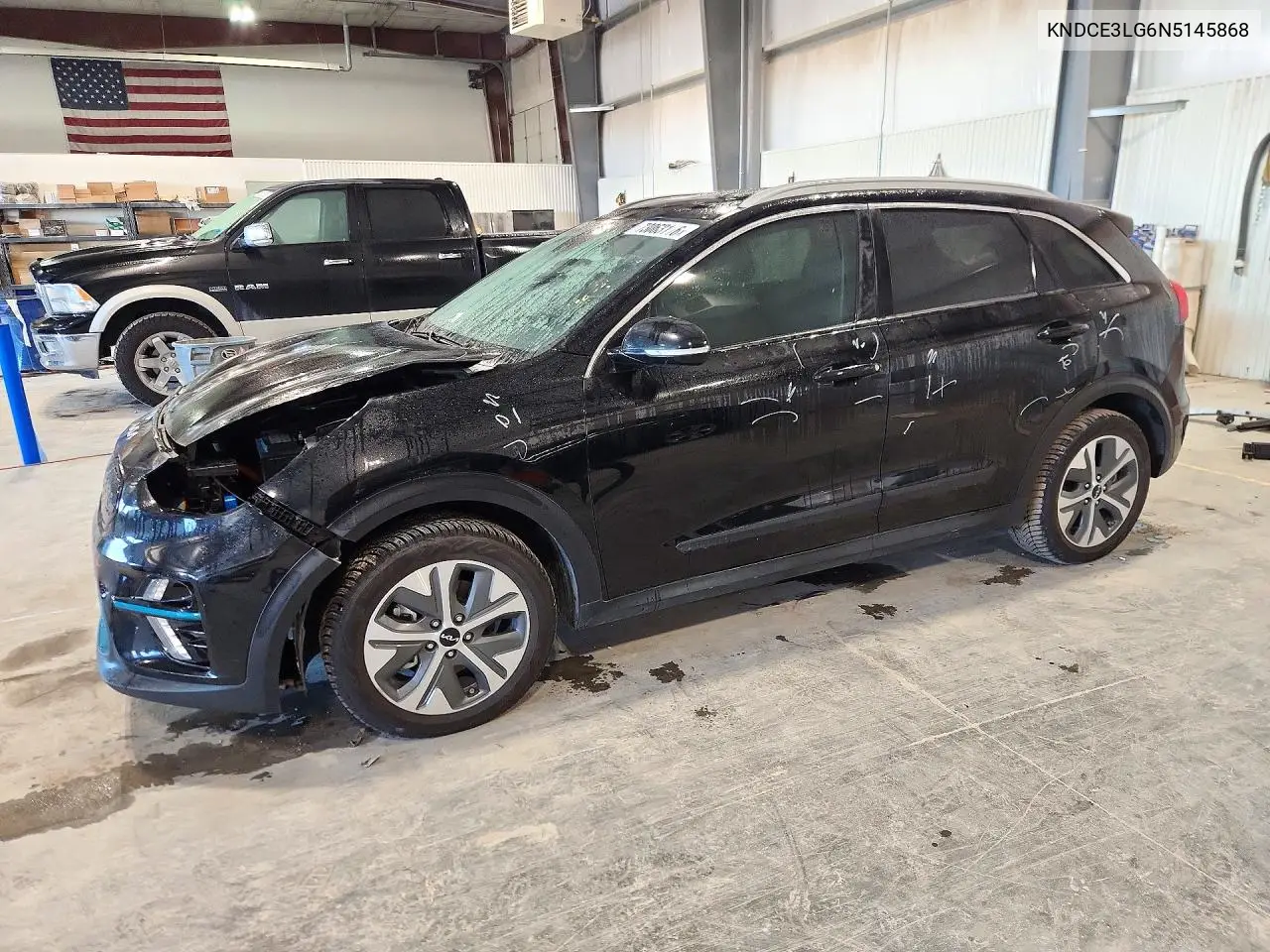 KIA NIRO 2022, VIN KNDCE3LG6N5145868