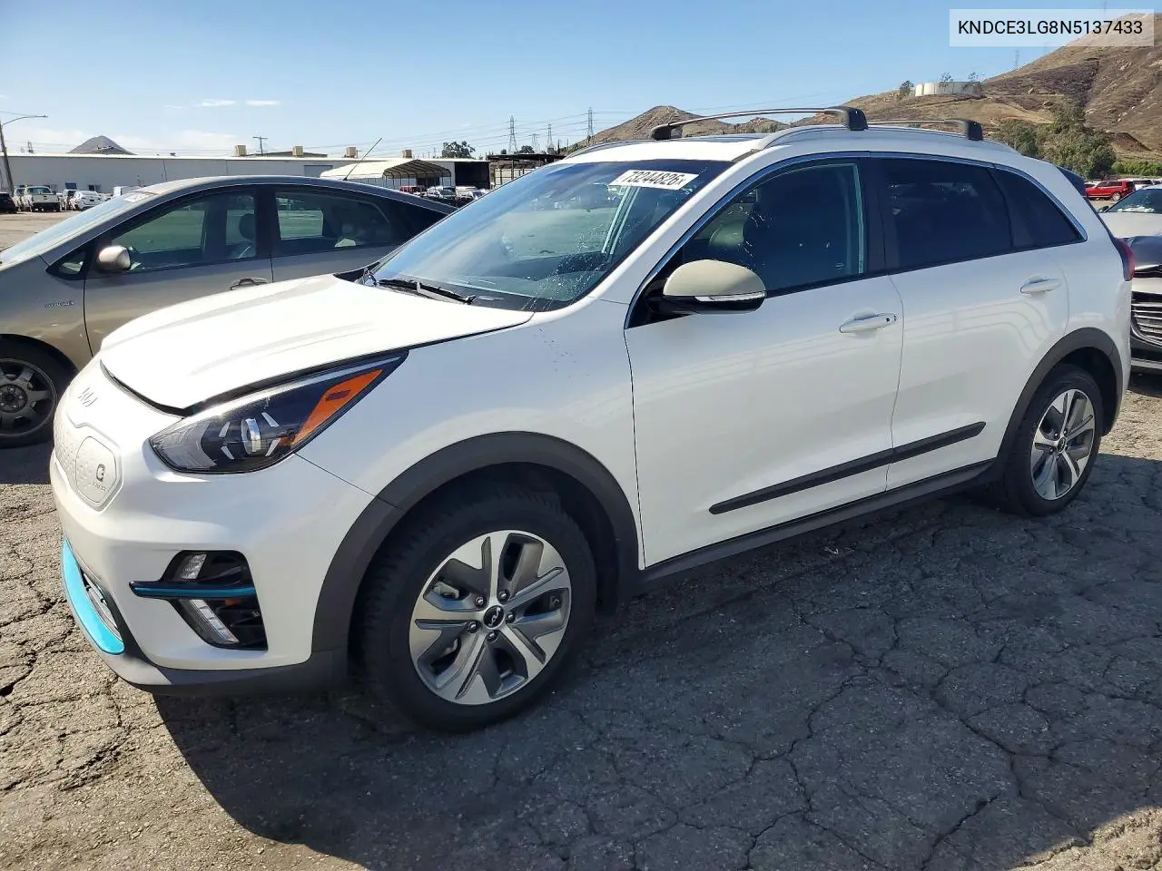 KIA NIRO 2022, VIN KNDCE3LG8N5137433