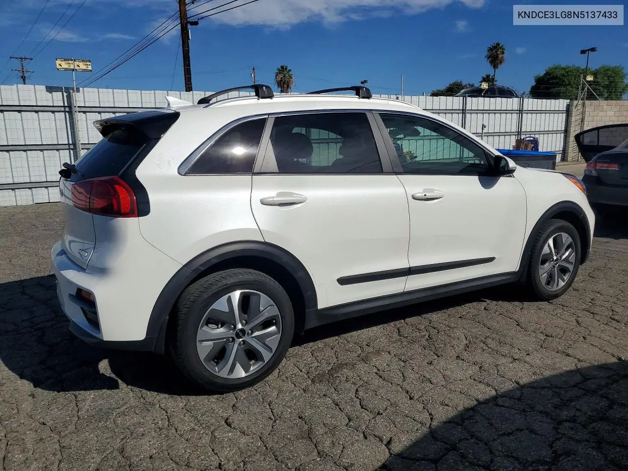 2022 KIA NIRO VIN KNDCE3LG8N5137433 — фото 3