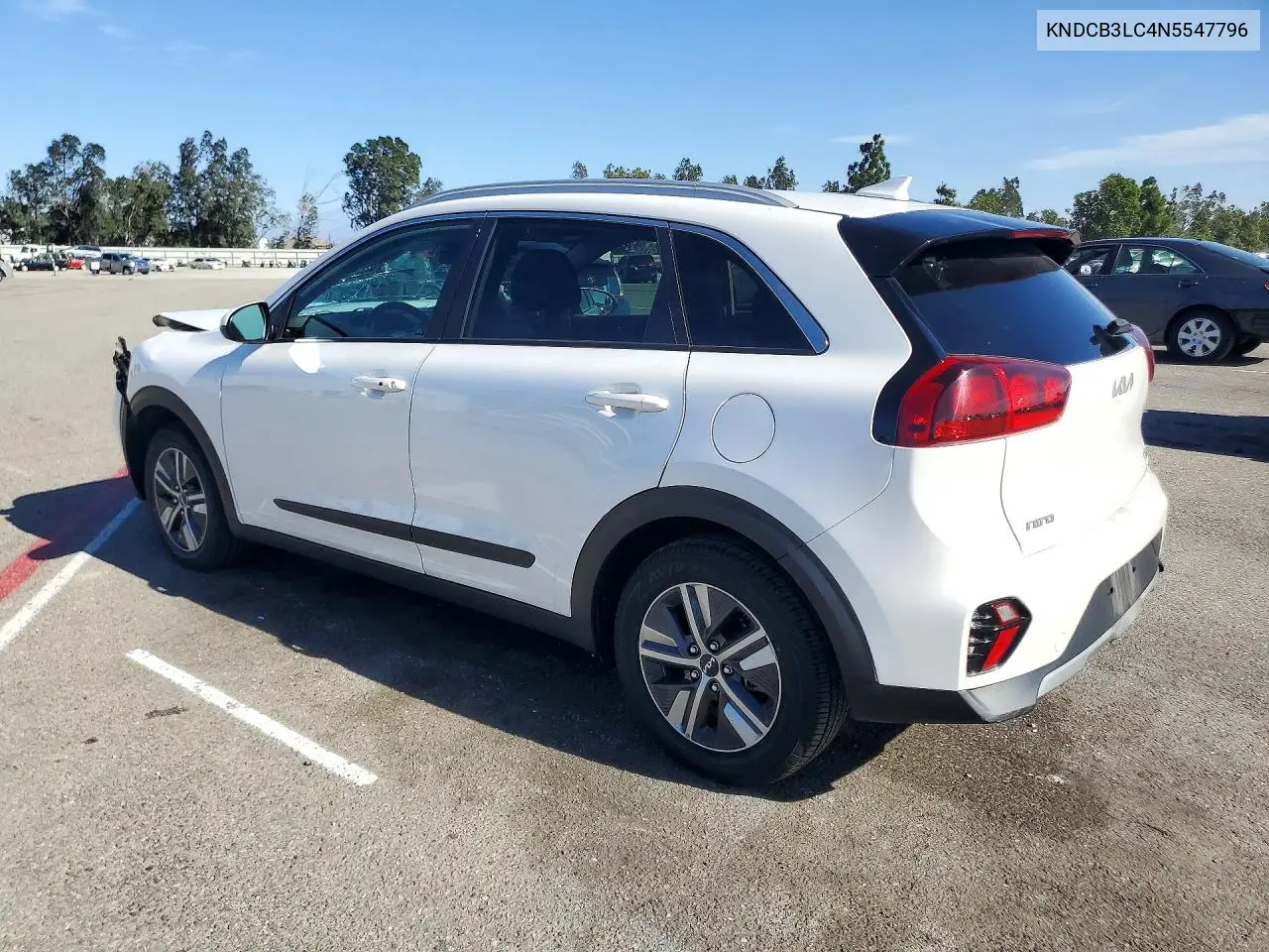 2022 KIA NIRO VIN KNDCB3LC4N5547796 — фото 2