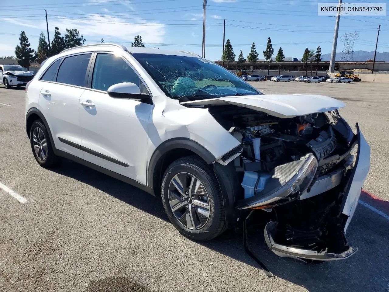 2022 KIA NIRO VIN KNDCB3LC4N5547796 — фото 4