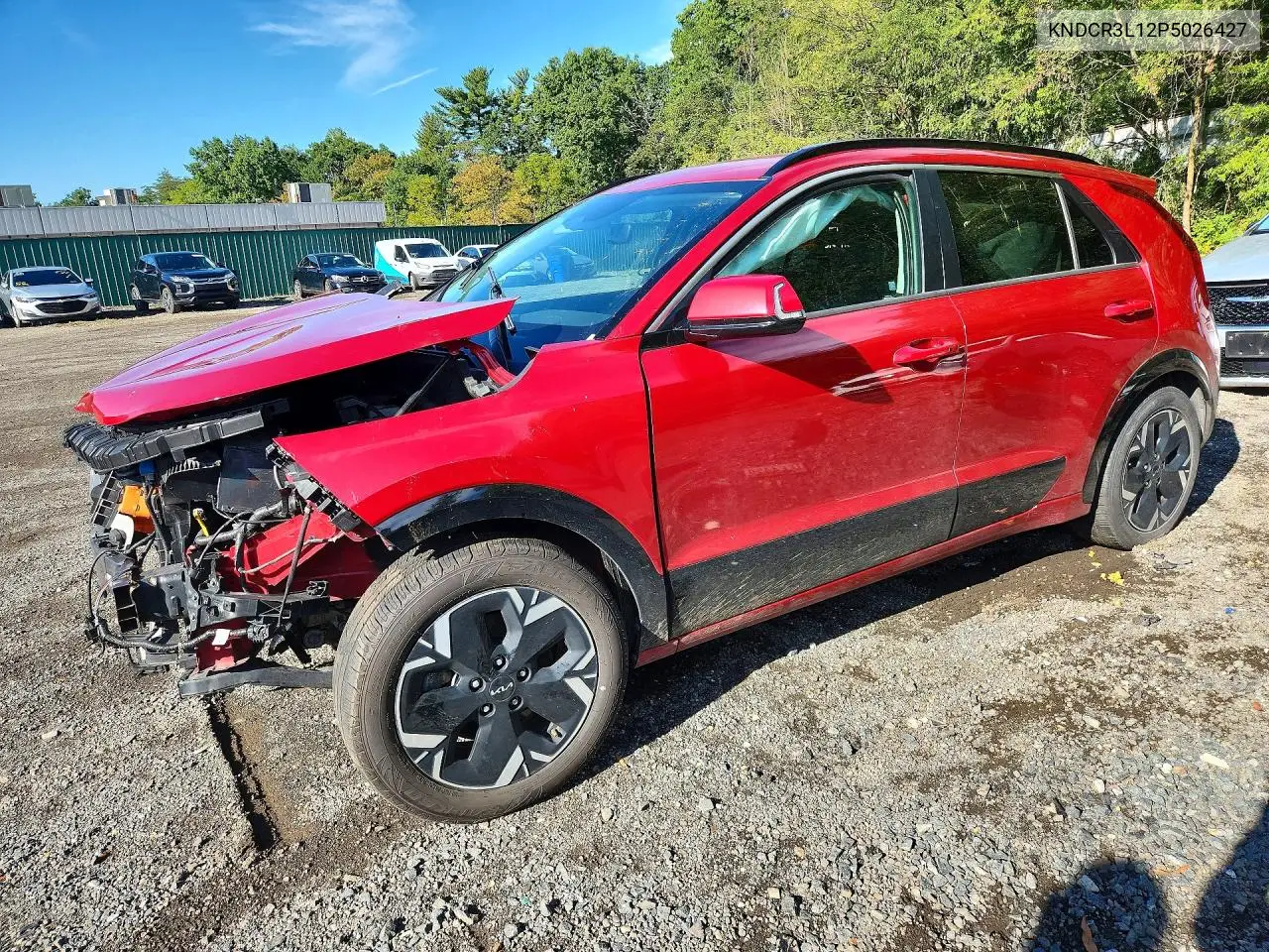 KIA NIRO 2023, VIN KNDCR3L12P5026427