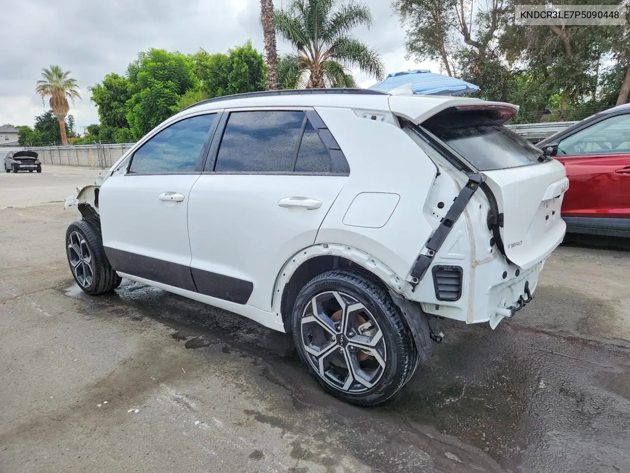 2023 KIA NIRO VIN KNDCR3LE7P5090448 — фото 2