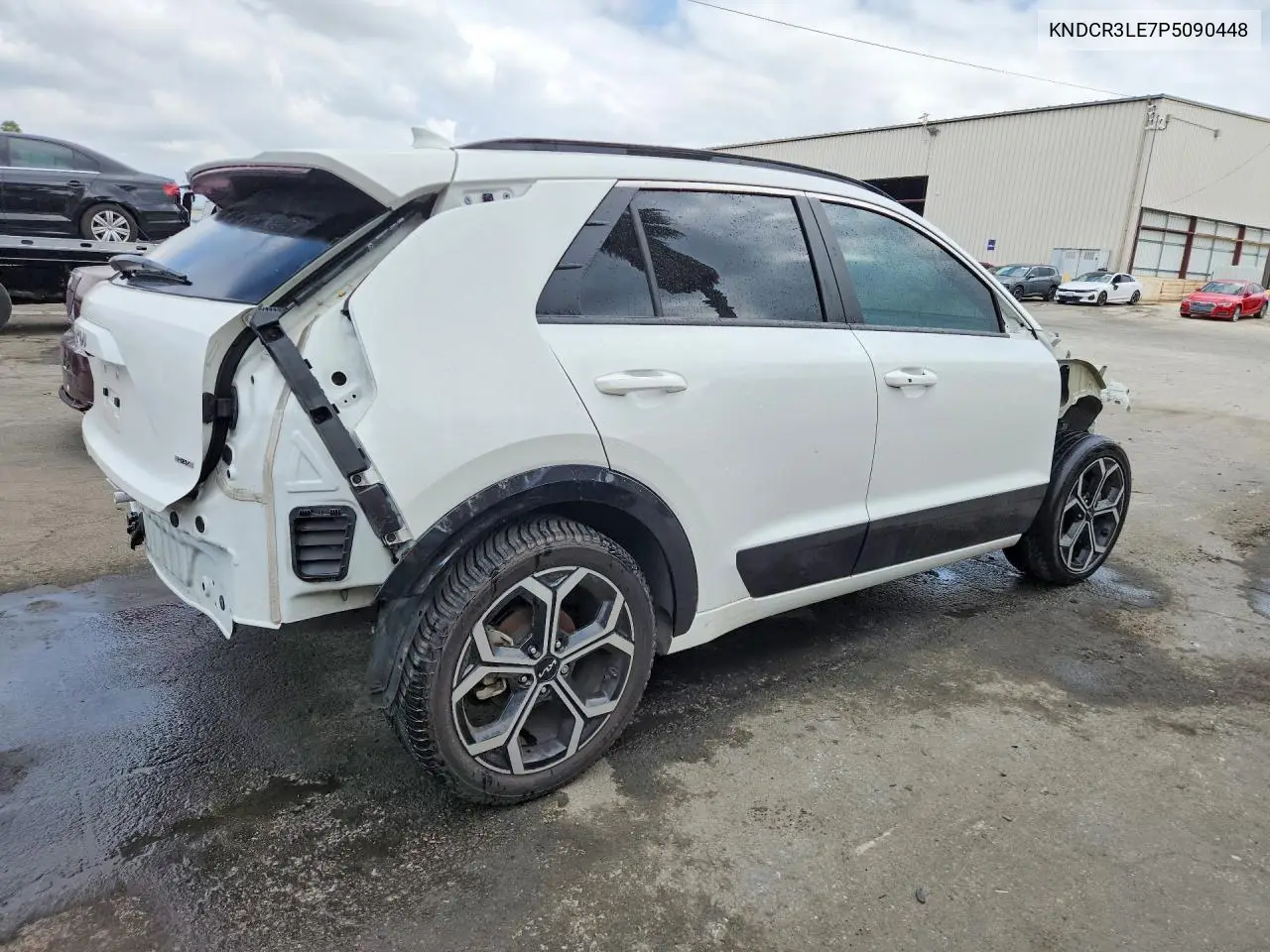 2023 KIA NIRO VIN KNDCR3LE7P5090448 — фото 3