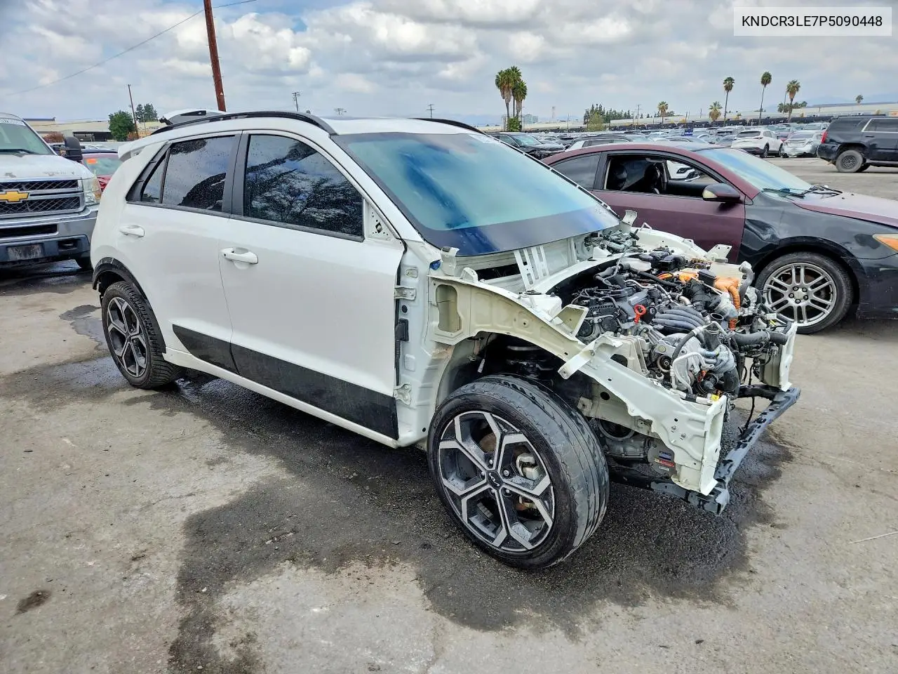 2023 KIA NIRO VIN KNDCR3LE7P5090448 — фото 4
