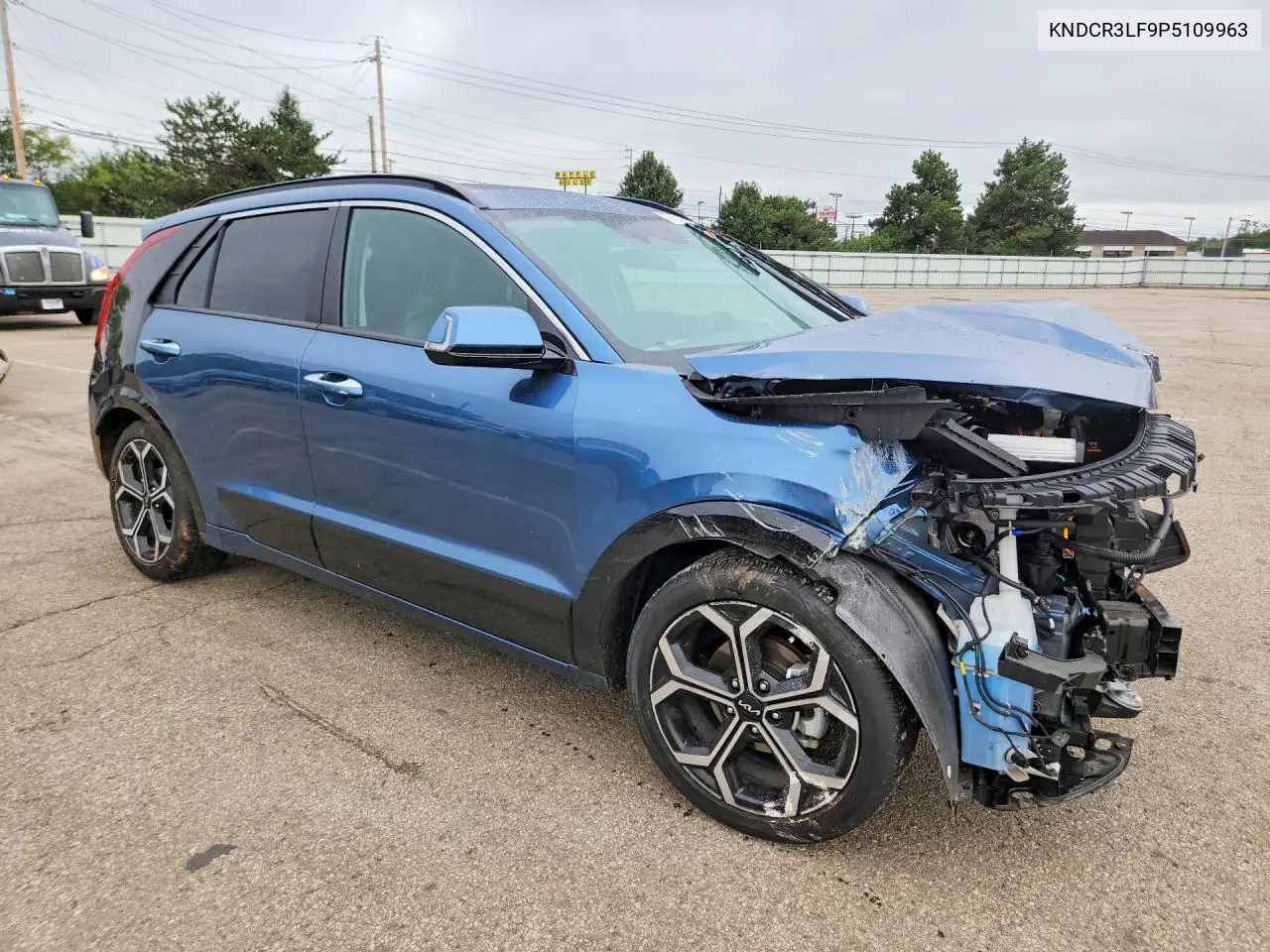 KIA NIRO 2023, VIN KNDCR3LF9P5109963