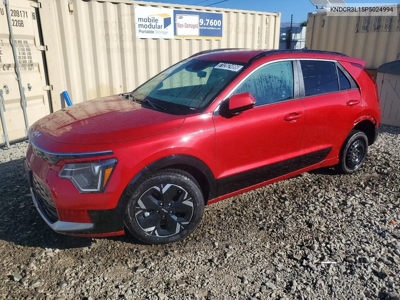 KIA NIRO 2023, VIN KNDCR3L15P5024994