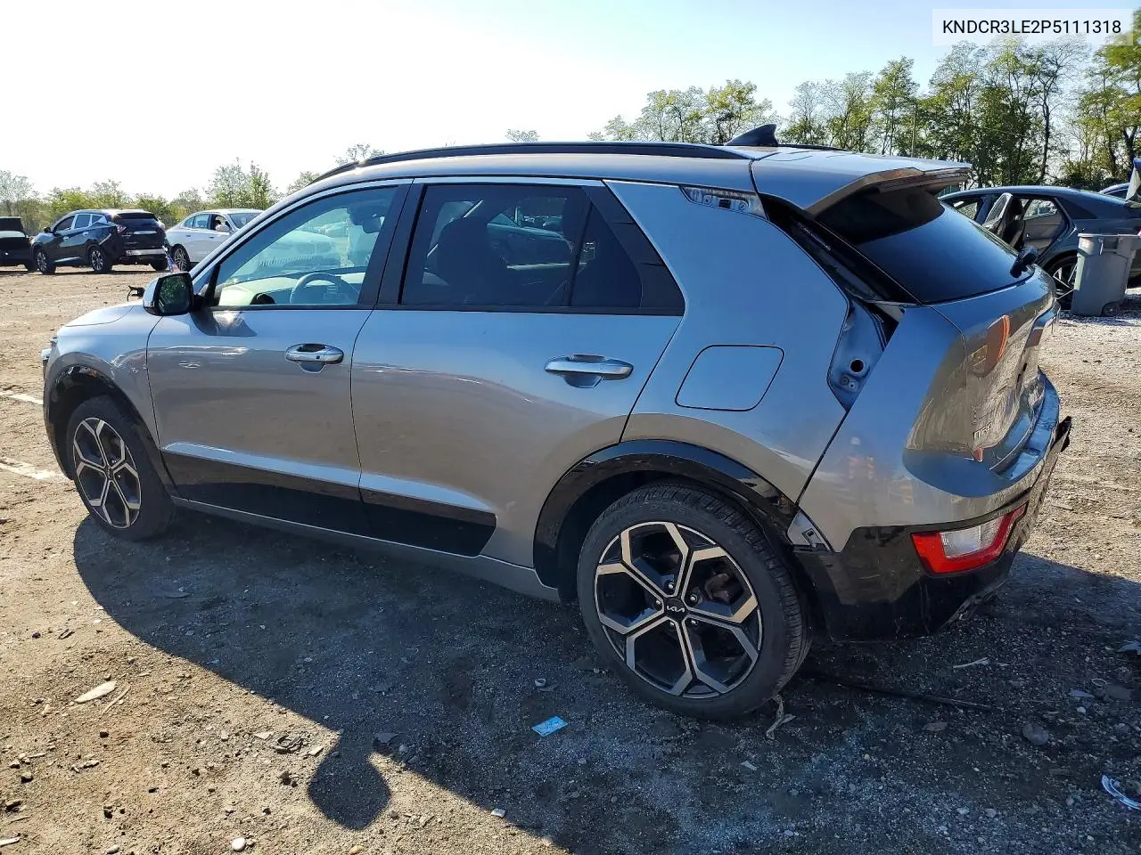 2023 KIA NIRO VIN KNDCR3LE2P5111318 — фото 2