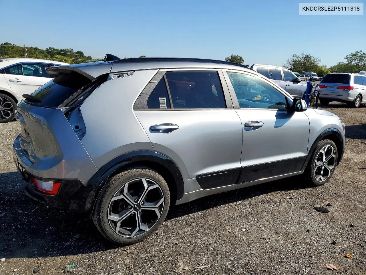 2023 KIA NIRO VIN KNDCR3LE2P5111318 — фото 3