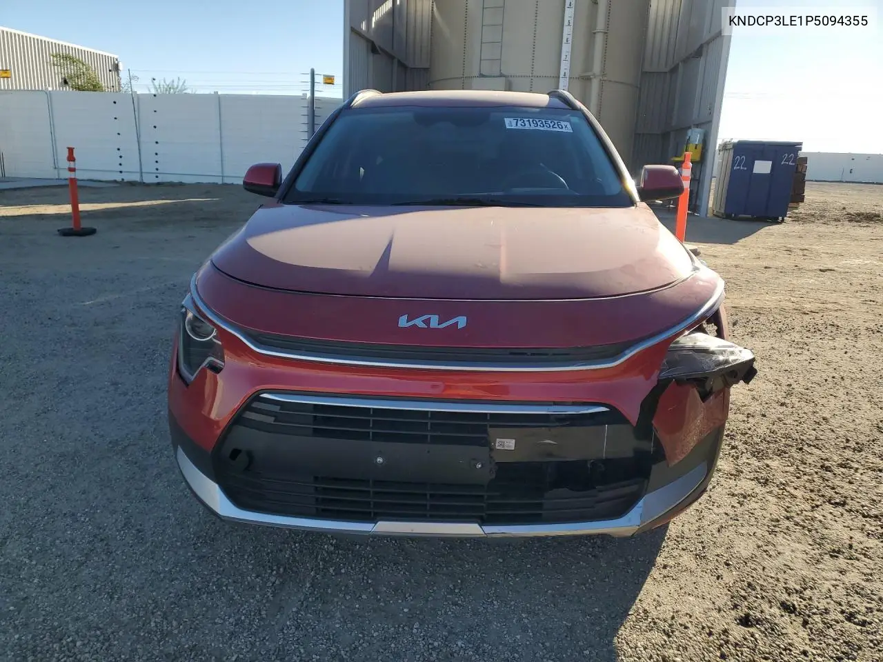 2023 KIA NIRO VIN KNDCP3LE1P5094355 — фото 5