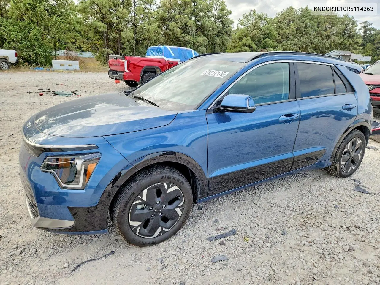 KIA NIRO 2024, VIN KNDCR3L10R5114363