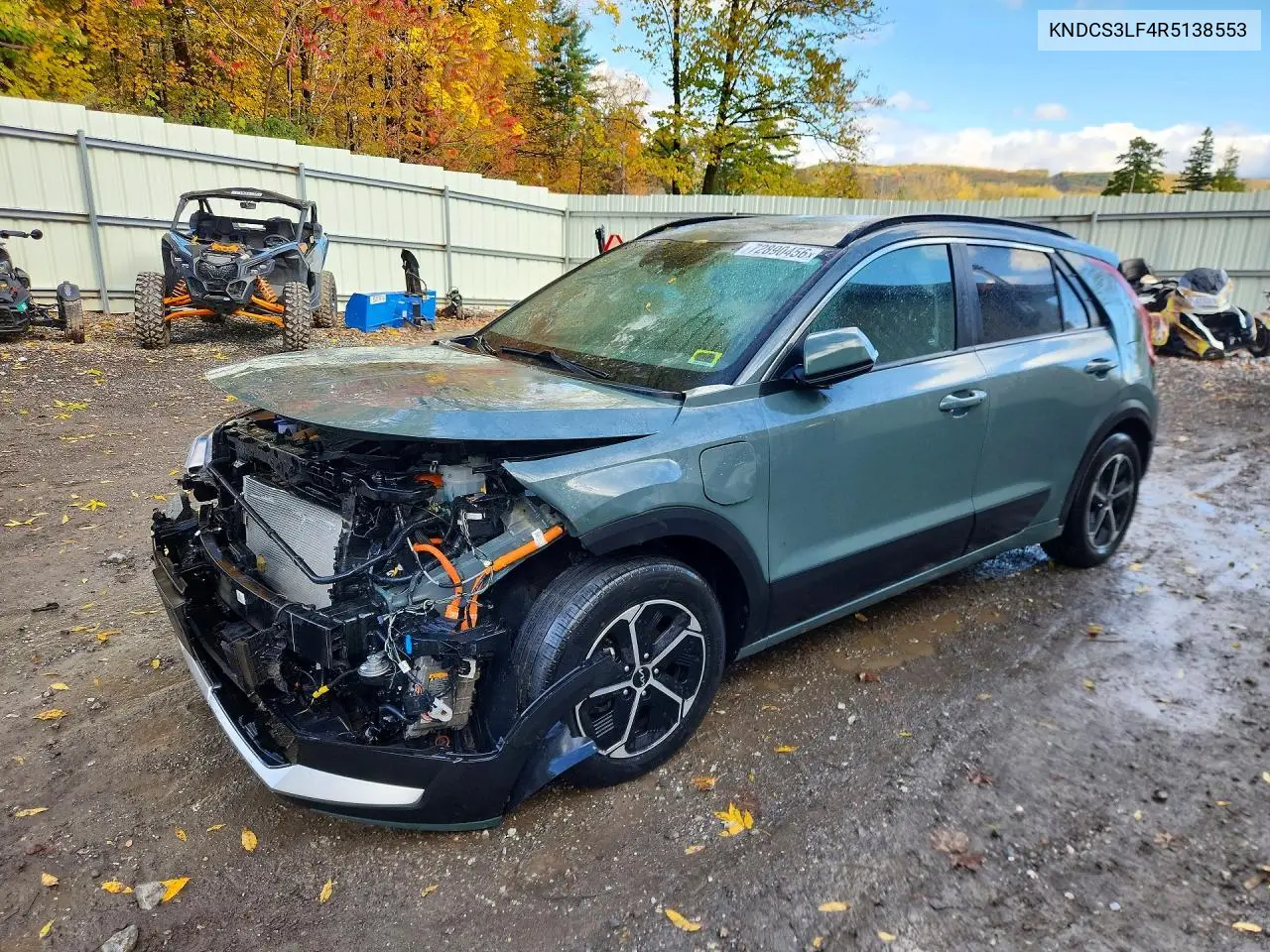 KIA NIRO 2024, VIN KNDCS3LF4R5138553