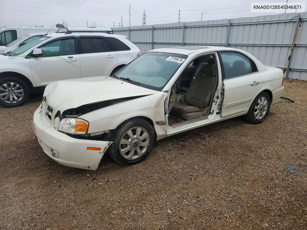 KIA OPTIMA 2004, VIN KNAGD128545346871