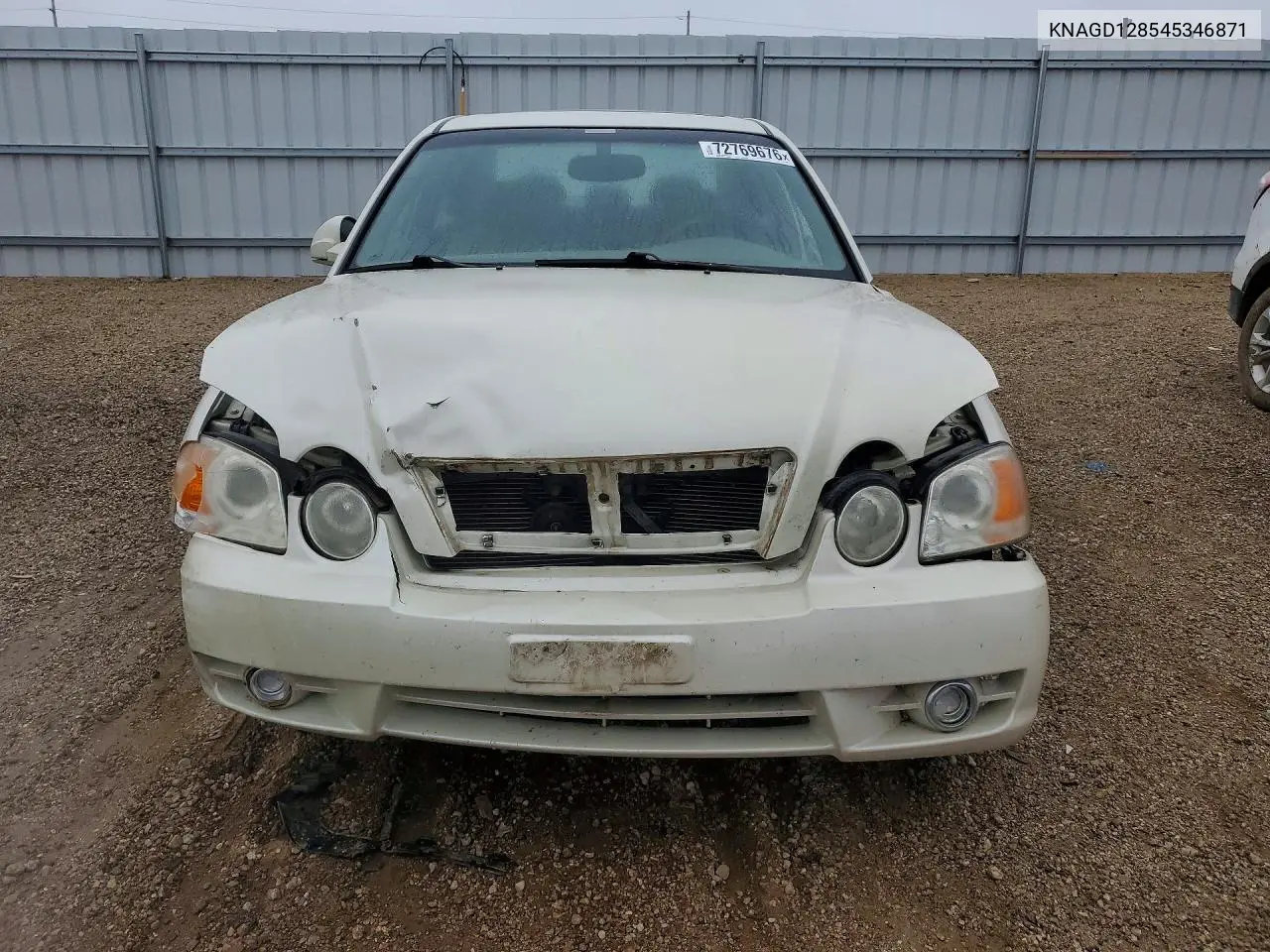 2004 KIA OPTIMA VIN KNAGD128545346871 — фото 5