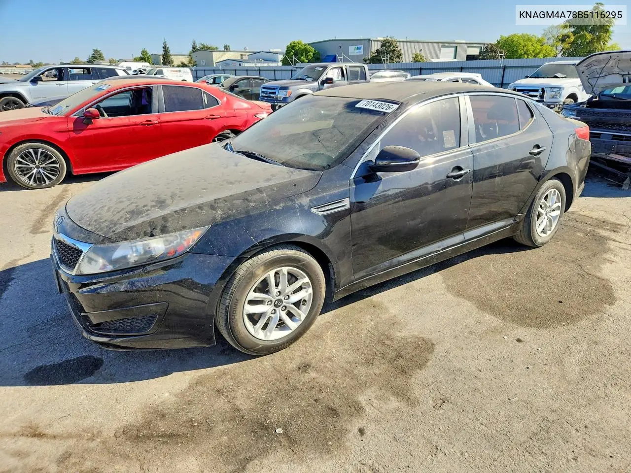 KIA OPTIMA 2011, VIN KNAGM4A78B5116295