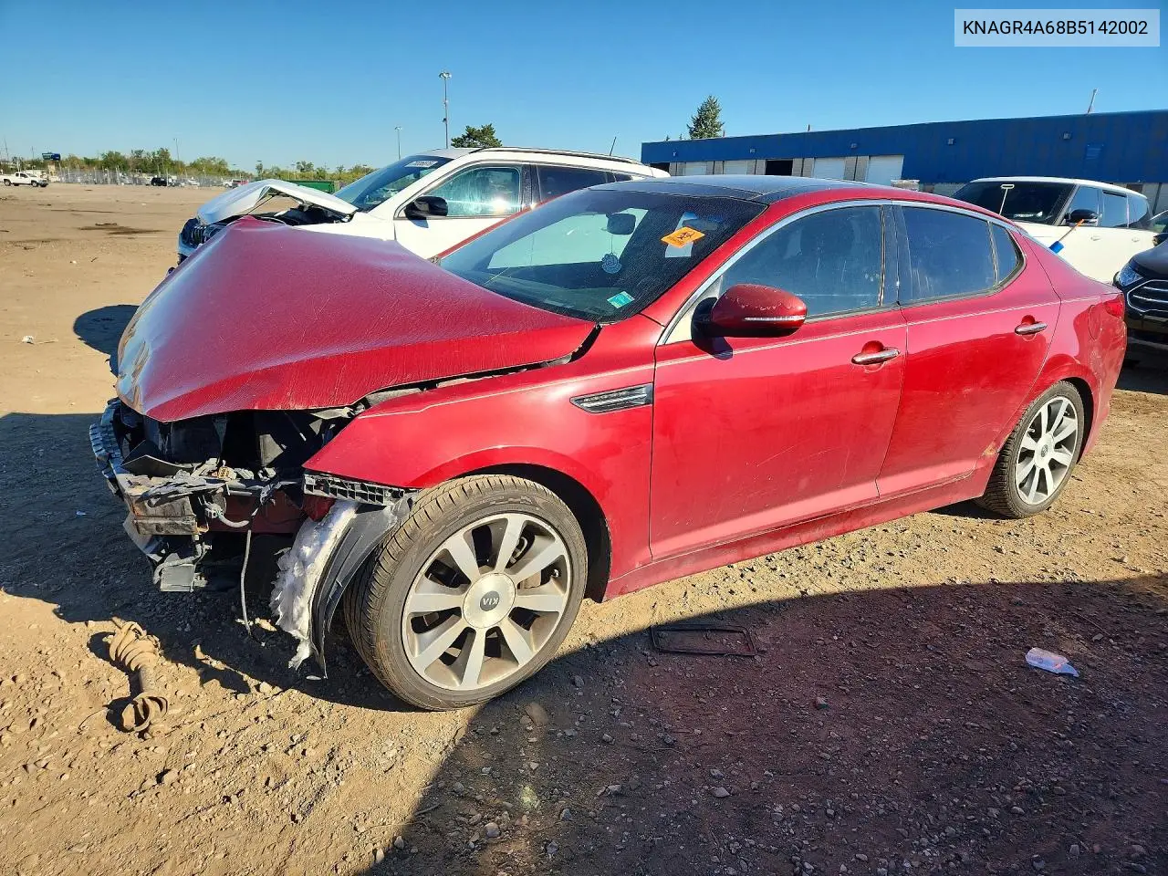KIA OPTIMA 2011, VIN KNAGR4A68B5142002