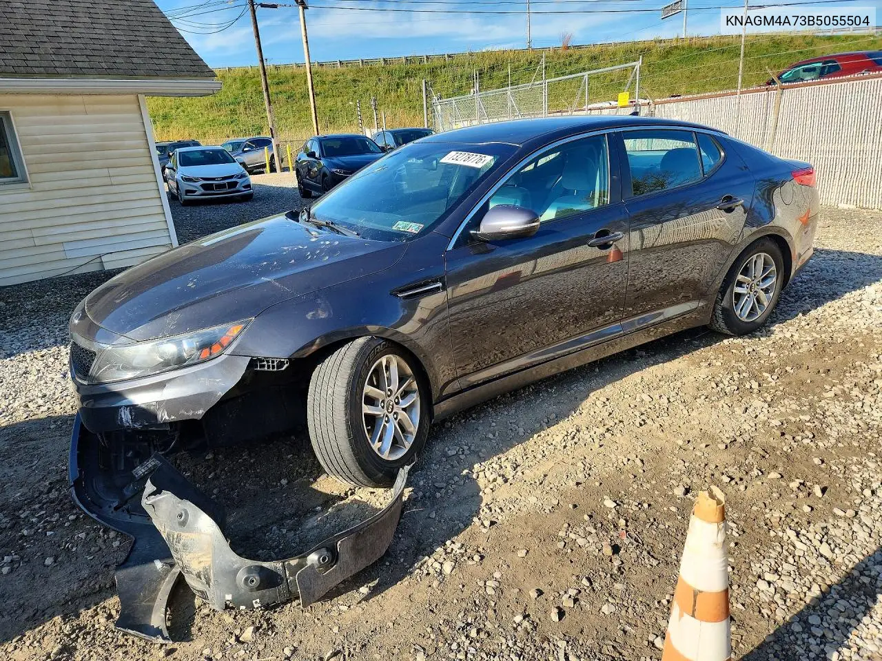 KIA OPTIMA 2011, VIN KNAGM4A73B5055504