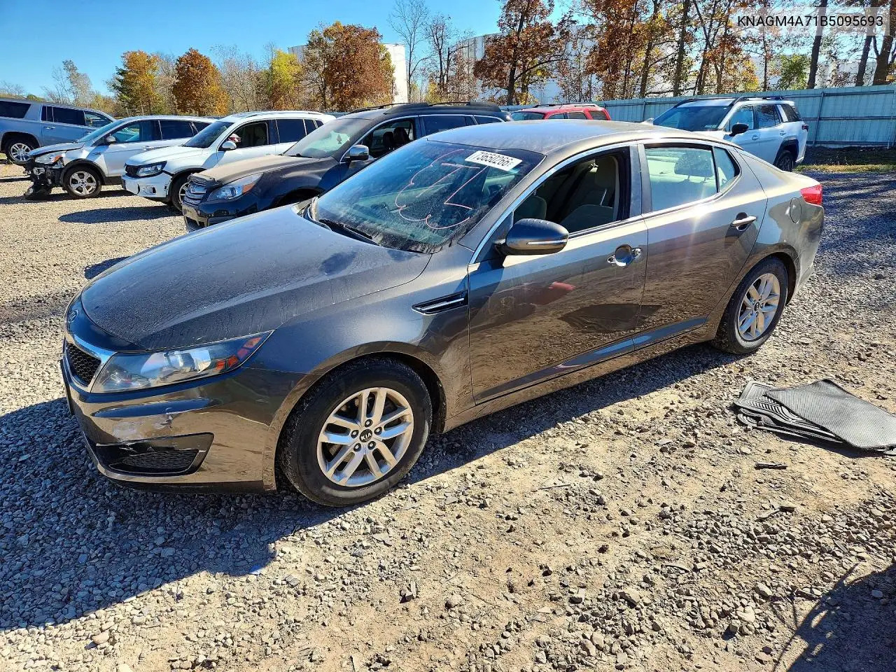 KIA OPTIMA 2011, VIN KNAGM4A71B5095693