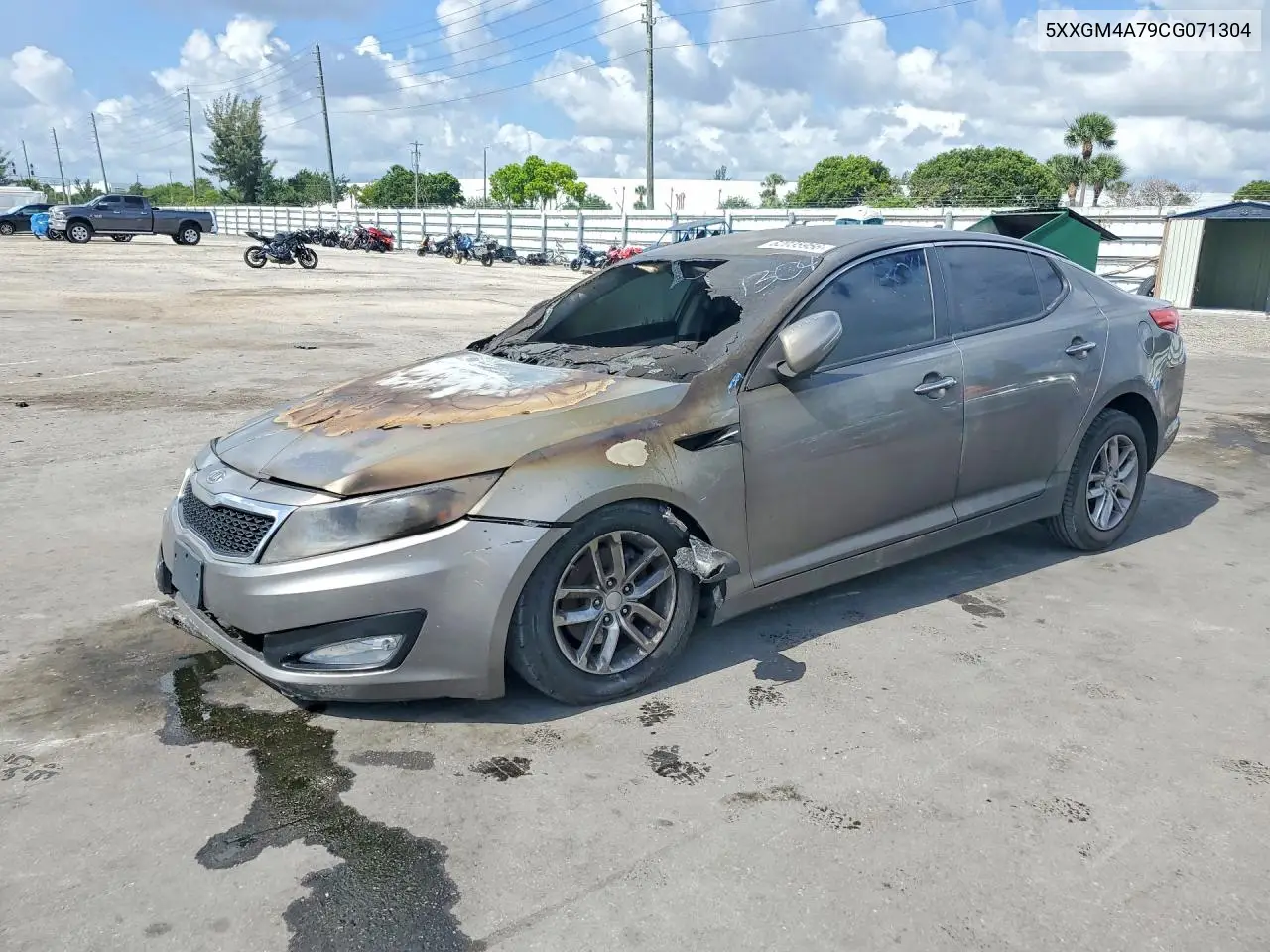 KIA OPTIMA 2012, VIN 5XXGM4A79CG071304