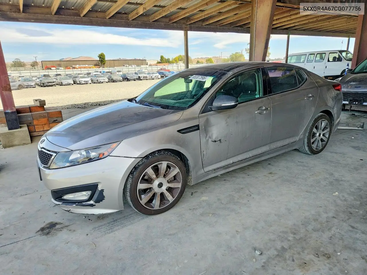 KIA OPTIMA 2012, VIN 5XXGR4A67CG077756