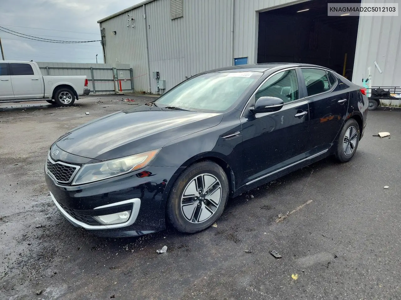KIA OPTIMA 2012, VIN KNAGM4AD2C5012103