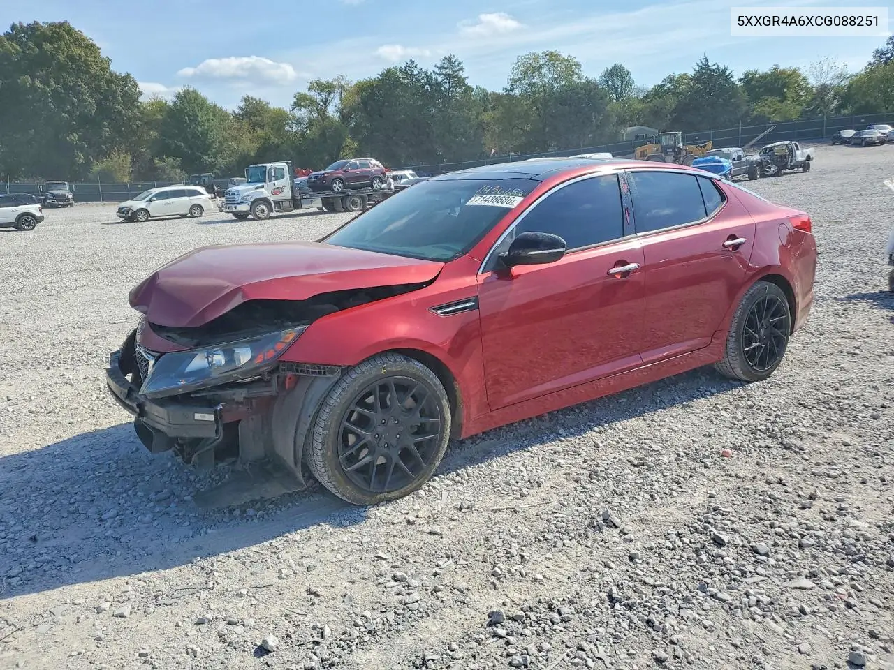 KIA OPTIMA 2012, VIN 5XXGR4A6XCG088251