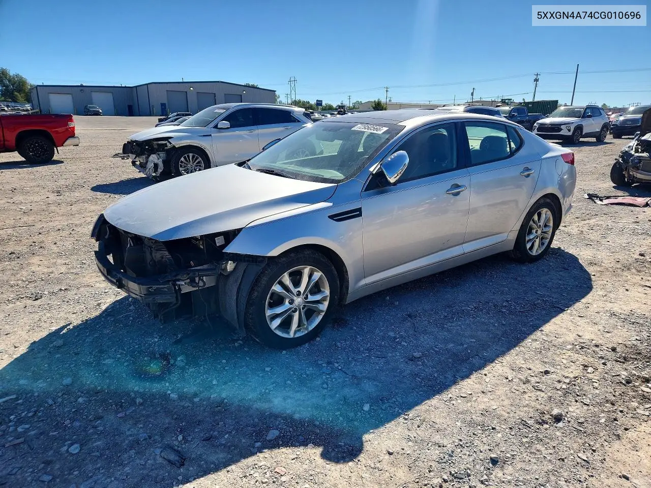 KIA OPTIMA 2012, VIN 5XXGN4A74CG010696