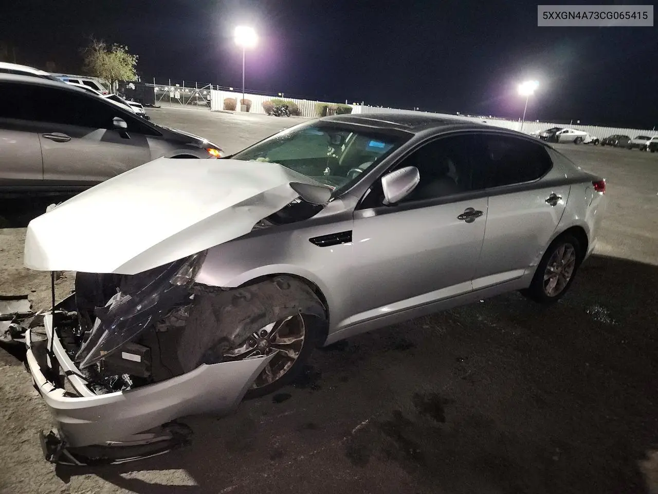 KIA OPTIMA 2012, VIN 5XXGN4A73CG065415