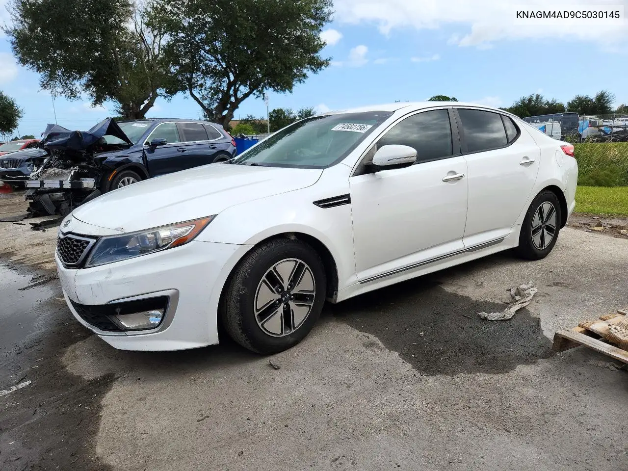 KIA OPTIMA 2012, VIN KNAGM4AD9C5030145